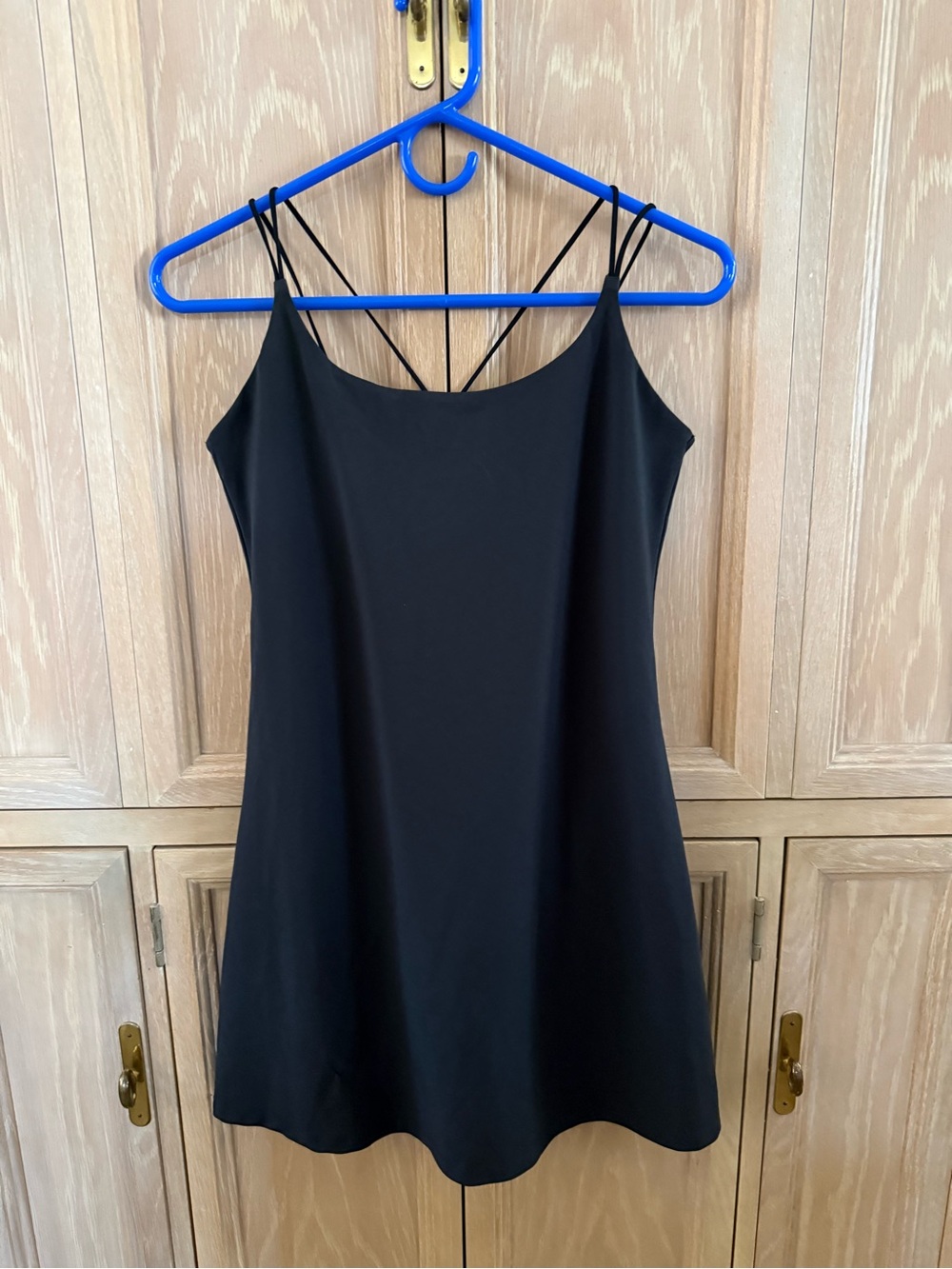 Abercrombie & Fitch - Black Strappy Slip Dress